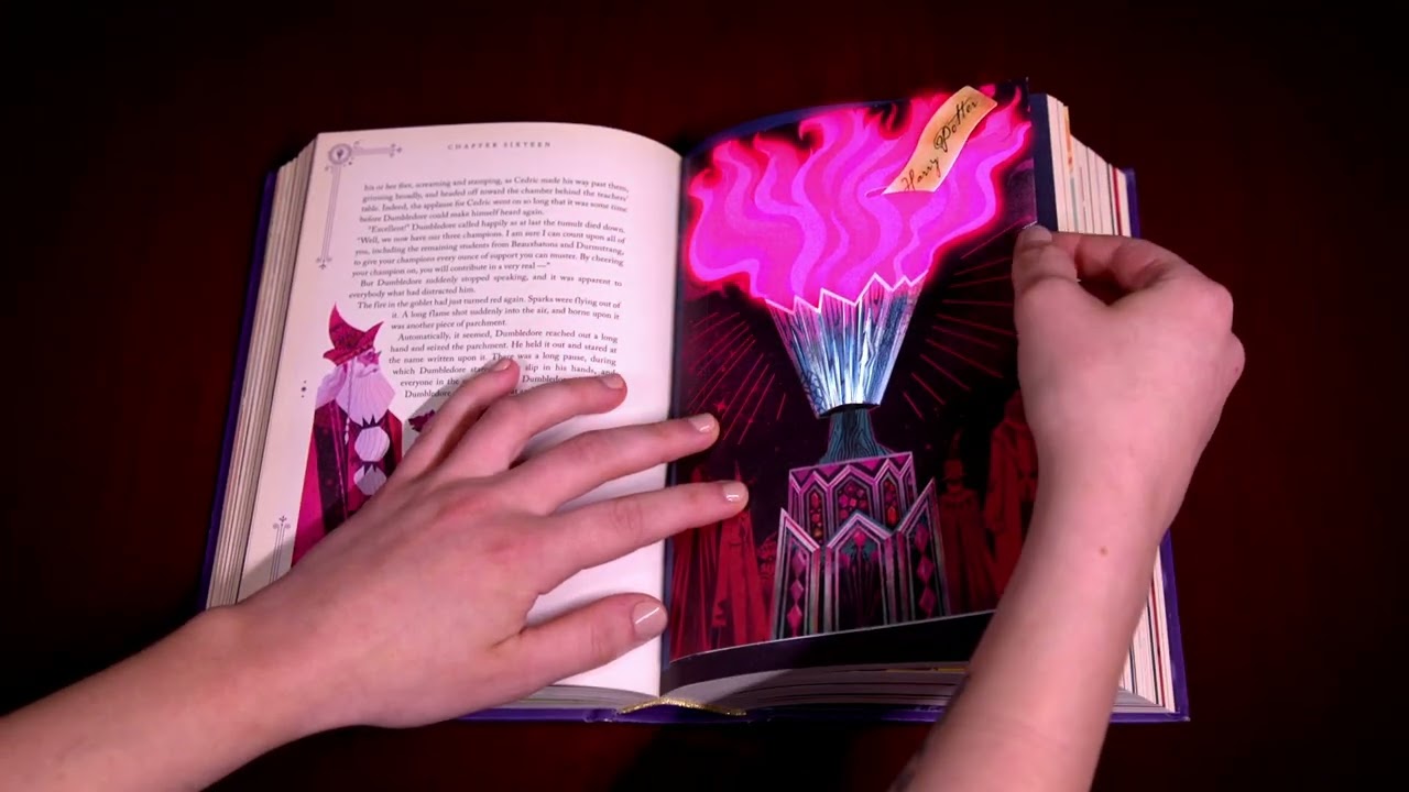 Harry Potter and the Goblet of Fire Interactive Edition (illustrated by Karl James Mountford)
