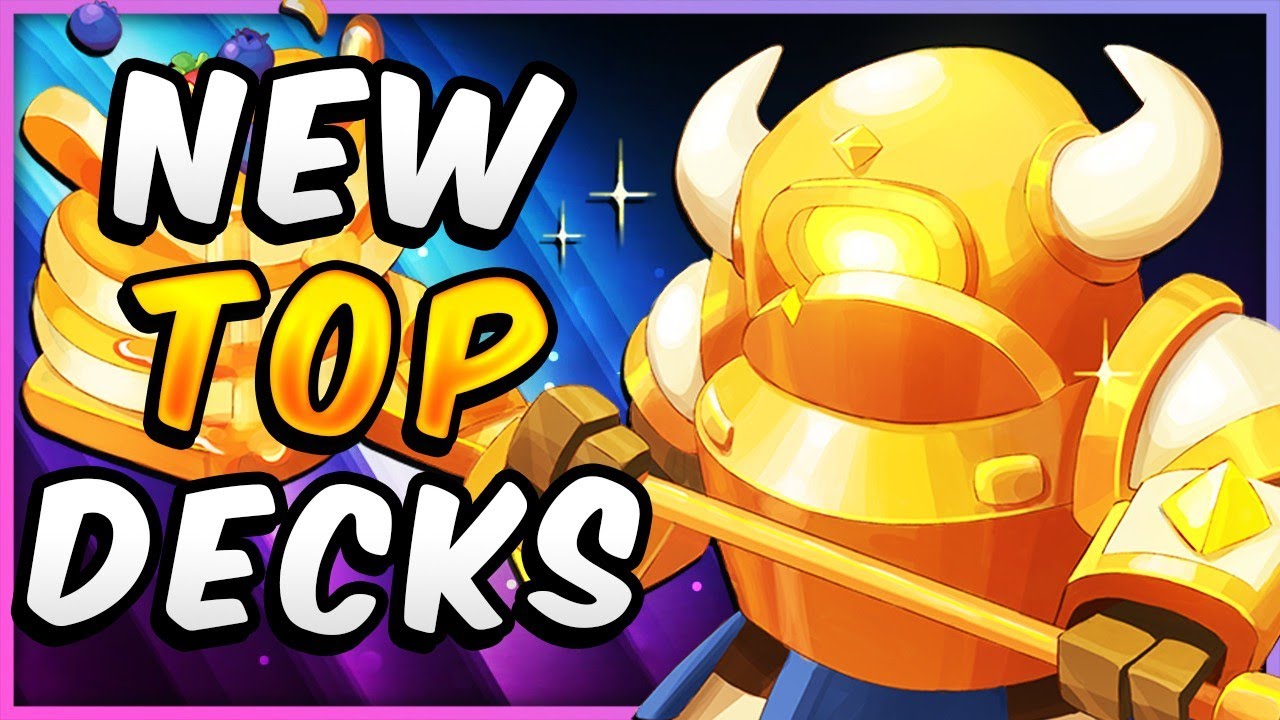 I play the NEW TOP CLASH ROYALE DECKS!