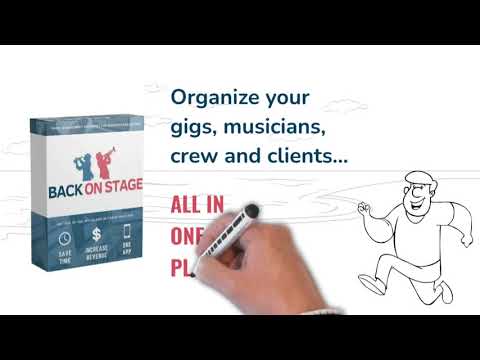 Back On Stage App Intro