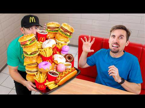 MANGIO tutto il MENÙ del McDonald’s🍔