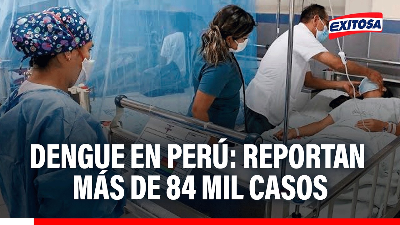 🔴🔵 Dengue en Perú: Augusto Tarazona alerta por más de 84 mil casos y decenas de fallecidos