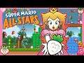 Super Mario All Stars Super Mario Bros 2 SNES Peach Gameplay Full Game Walkthrough