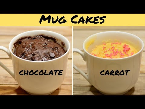 सिर्फ 2 मिनिट में माइक्रोवेव में बनाये MUG CAKE | Kids Special | Eggless Mug Cake | Urban Rasoi Video