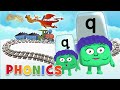 Phonics Learn To Read The Letter Q Journey Through The Alphabet Alphablocks