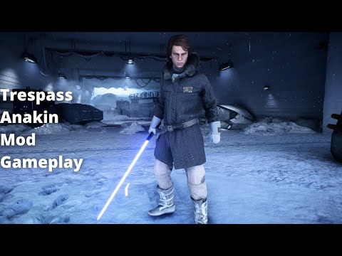 Star Wars Battlefront II - Trespass Anakin Mod Gameplay (Clone Wars)