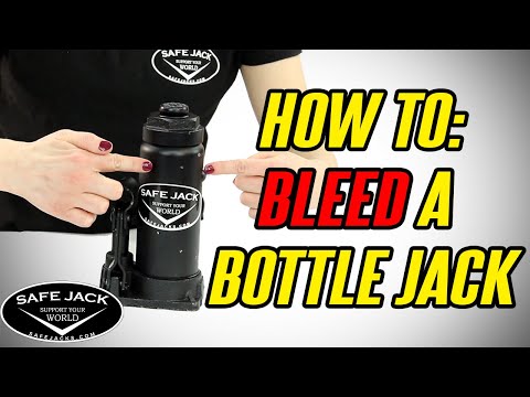 How-To: Bleed a Bottle Jack