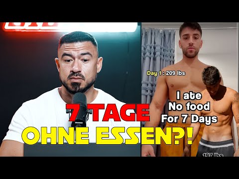 Transformation - He didn't eat anything for 7 days