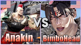 Tekken 8  ▰ Anakin (Jack 8) Vs BimboHead (Devil Jin) ▰ Ranked Matches!
