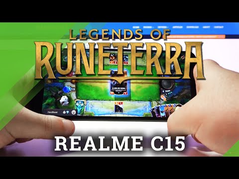 Legends of Runeterra Game Test on Realme C15 – Quality Checkup
