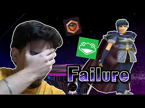 When a beginner plays Ranked Melee...