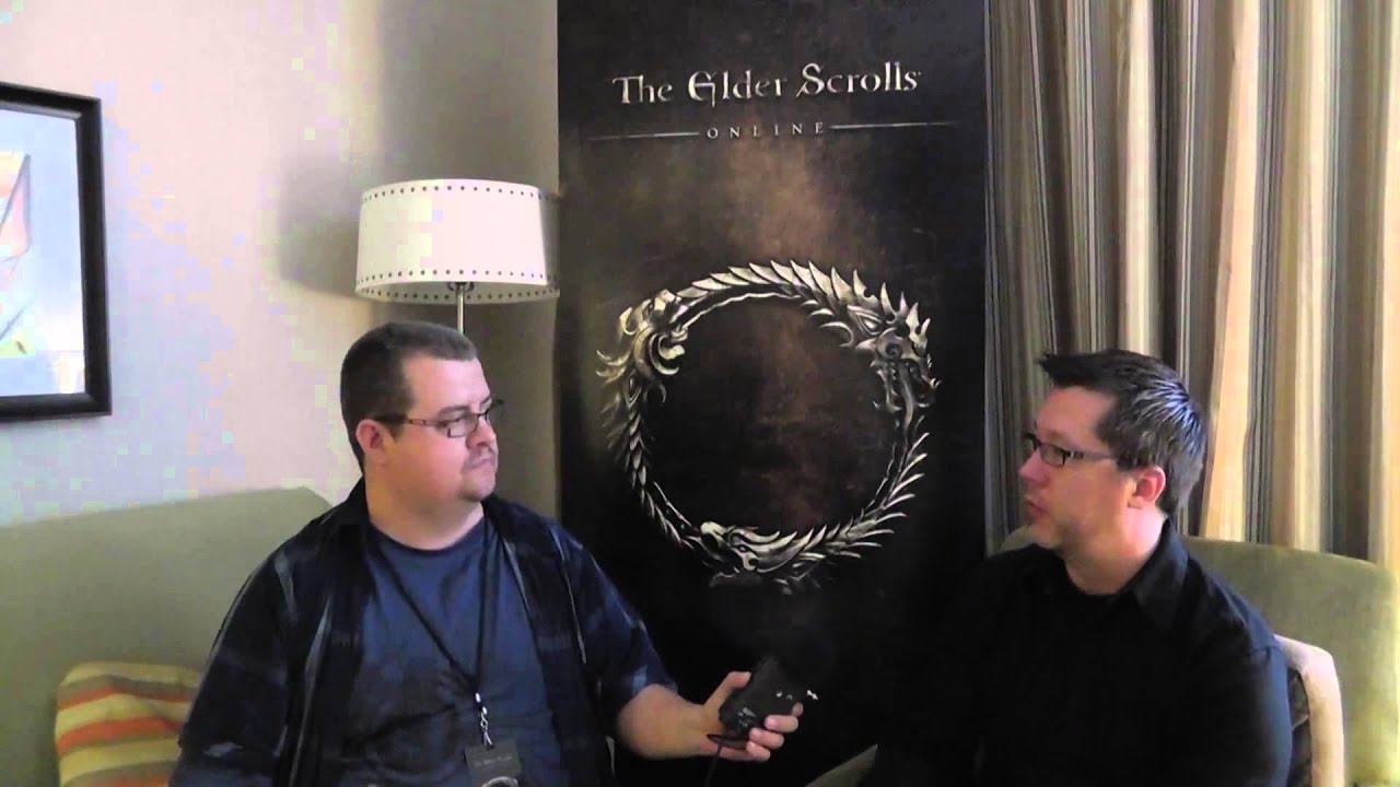 Elder Scrolls Online: видео - Интервью MMO Reporter с Полом Сейджем (RUS)