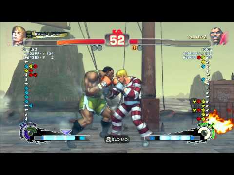 SSF4 AE: Sasaki (Cody) vs rofuu (Boxer) - Ranked Match (720p HD)