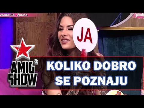 Koliko Dobro Se Poznaju - Uki Q i Sergej Pajić (Ami G Show S13)
