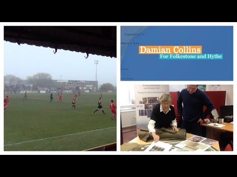 Campaign Diary 4: Visiting Romney Tweed & Folkestone Invicta vs. Chipstead | Damian Collins