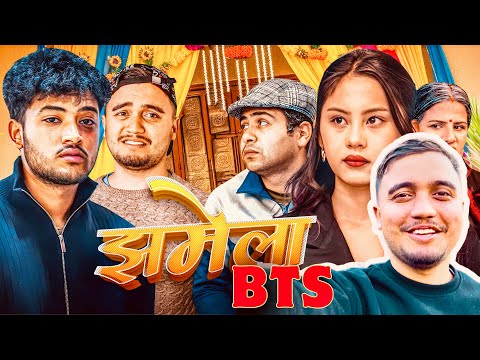 Behind the scenes of Jhamela | 101 vines | Dipesh Gautam |