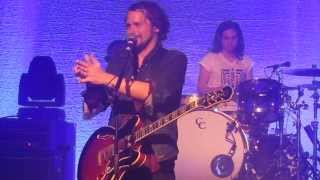 Silversun Pickups Brian Aubert flirts? with a girl (Hailey) in Providence audience 5/9/13