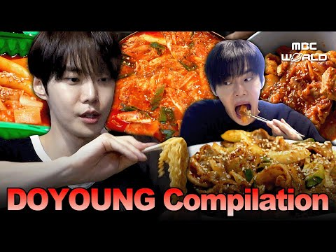 [Sub] Spicy Lover Doyoung’s Mukbang🌶️🔥| Best Eating Compilation #Doyoung #NCT #Mukbang