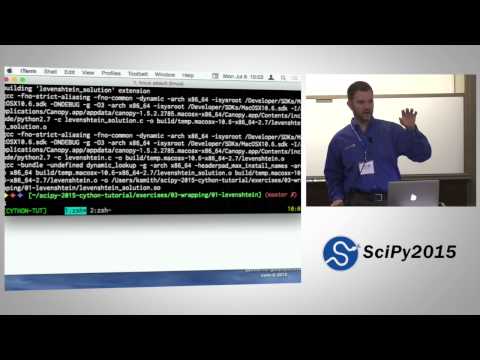 Cython Blend the Best of Python and C | SciPy 2015 Tutorial | Kurt Smith