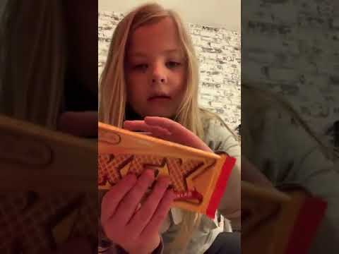 Visar godis som jag fick