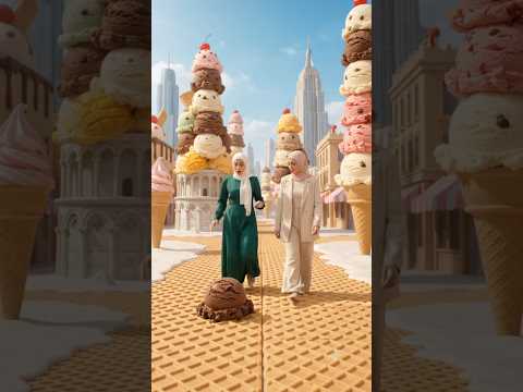 لما العالم كله يكون أيس كريم! 🍦😂