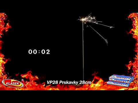 Video Lumânari Bengale 28 cm