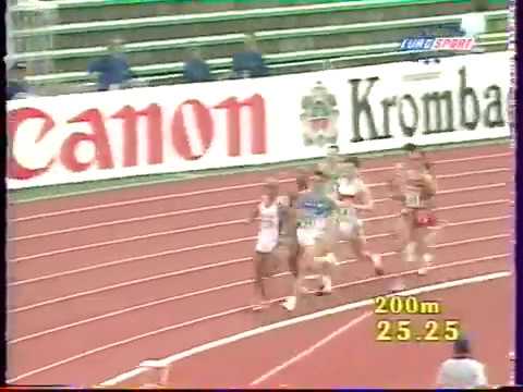 800m series Championnats d'Europe Budapest 98 Divad Vydra