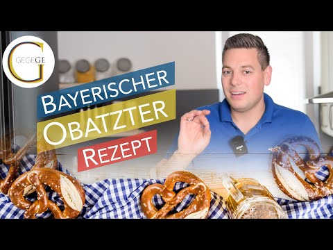 Bayerischer Obatzter - Rezept I Obazda selber machen I Käsecreme Brotzeit I Obatzter Thermomix
