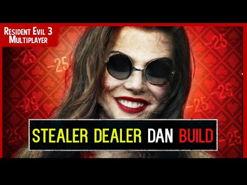 Resident Evil Resistance - STEALER DEALER Dan Mastermind Build - (Resident Evil 3 Multiplayer)