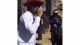 KollyDee performing one more try in Sandton, South Africa