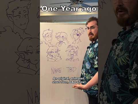 Journey to the Kickstarter: The Pitch #dnd #animation #behindthescenes