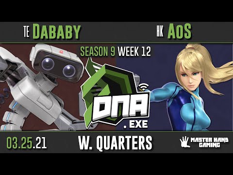 DNA.EXE S9:W12 - TE | Dababy (ROB) Vs. HK | AoS (Zero Suit Samus) - W Quarterfinals