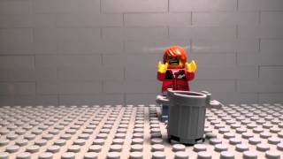 who's in the trash can?