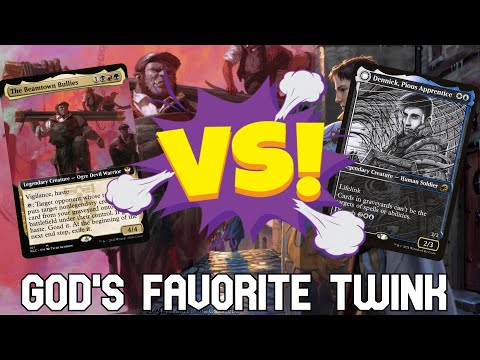 The Beamtown Bullies Vs. Dennick, Pious Apprentice Duel Commander Gameplay