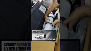 Novos equipamentos para o canal. Telescópio SV550 e Câmera SV405CC ambos da excelente marca SVBONY.