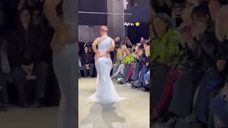 Ayra Starr walks the runway at the Dipetsa London Fashion week  #ayrastarr #fashion