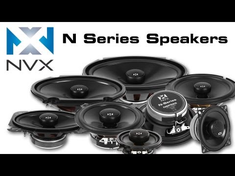 4 Speakers Total: 2 Pairs of NVX N-Series NSP68 Coaxial Speakers-video