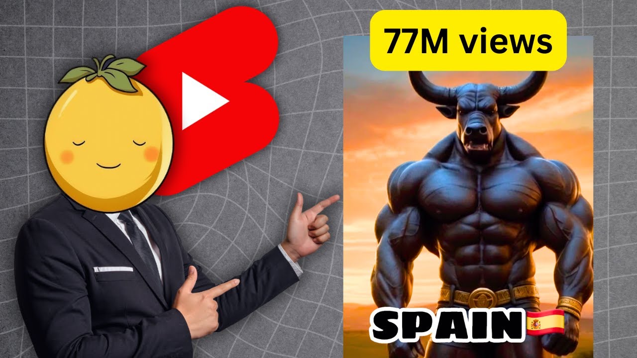 How I Create AI National Animal Shorts & Go Viral💪🦁