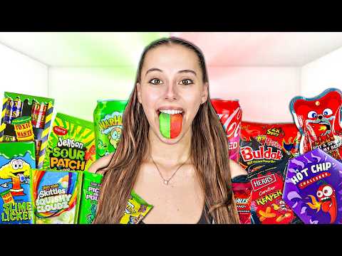 JÍME POUZE NEJKYSELEJŠÍ VS NEJPÁLIVĚJŠÍ JÍDLO... ale naopak