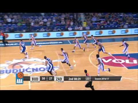 Shawn James and Not-In-My-House block (Budućnost VOLI - Zadar, 2.10.2016)