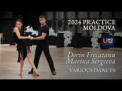 Dorin Frecautanu & Marina Sergeeva Practice Various Dances | Moldova - April 2024