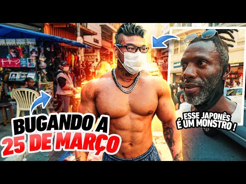 JAPA MORFO PAROU A 25 DE MARÇO *Ele ficou sacado no meio de todo mundo*