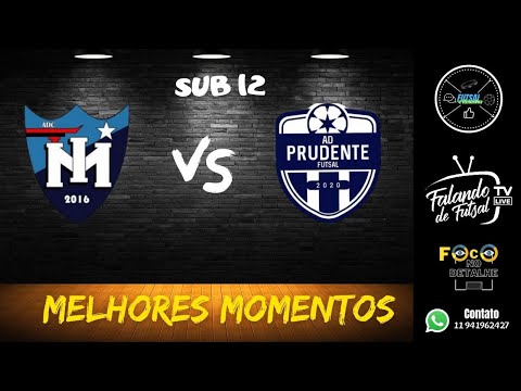INTER MOGI X AD. PRUDENTE - MELHORES MOMENTOS - SUB 12 - SEMI - FINAL - CHAVE PRATA - ESTADUAL A2