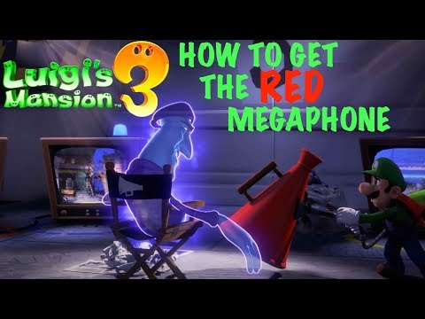 Luigi's Mansion 3 | How To Get The Red Megaphone 8F | Floor 8
