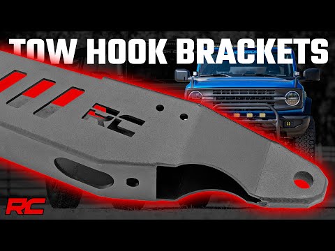 2021 Ford Bronco Tow Hooks Brackets