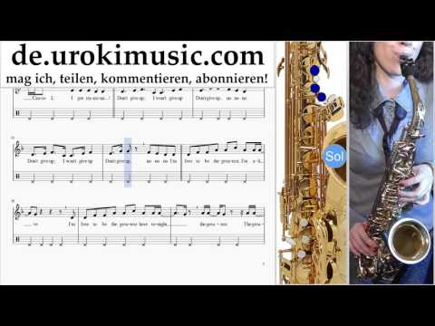 Saxophonunterricht Tenor Sia - The Greatest Teil#2 um-995