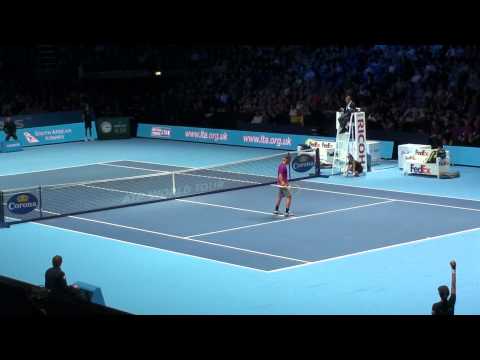 Rafael Nadal argue with the umpire ATP World Tour Finals HD
