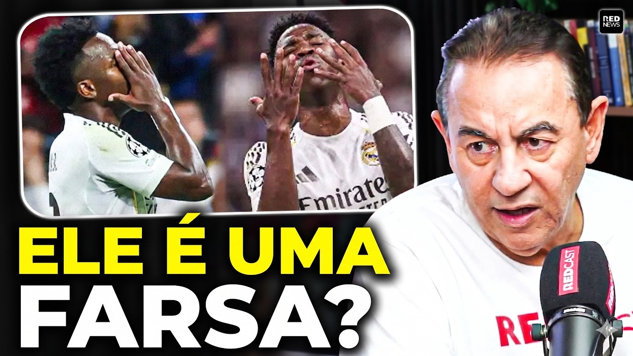 FLÁVIO PRADO: "VINI JR É HORRÍVEL E ESTÁ SOB PRESSÃO"