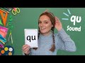 'qu' Sound | Learn Phonics | qu words | Learn to Read | British Teacher