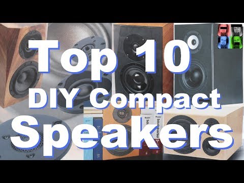 Top 10 DIY Compact/Bookshelf/Monitor Speakers from Cheap to Expensive (English subs)