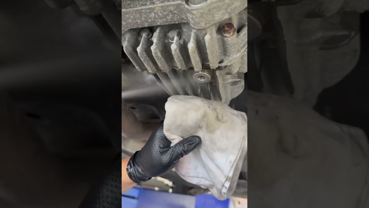 アウディA4リアデフオイル交換